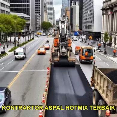 Jasa Kontraktor Aspal Hotmix Terpercaya di Jakarta